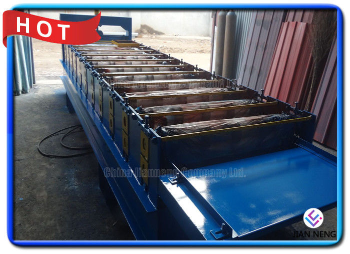 0.3-0.8mm سماكة المعدن Rollforming الأنظمة ، الجدار والسقف الصلب آلة التسقيف