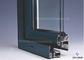 Matte Or Flat Bronze Aluminum Window Profiles Length Shape Customized