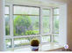 Heat Insulation 6063-T5 Aluminium Windows And Doors With Stainless Steel Security Mesh